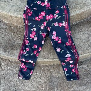 GAP Blue and Pink Floral Leggings